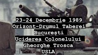 Uciderea Colonelului Gheorghe Trosca și a luptătorilor USLA| Măcelul din Drumul Taberei |#ceausescu