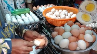 Egg Boiled | Very popular Yammy Healthy Food Ever Boiled Eggs | Indian Street food