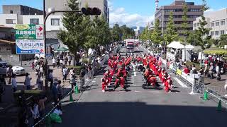 2018安濃津よさこい 勝山組 2日目 2 大パレ2