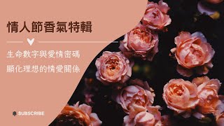 情人節香氣特輯｜生命數字與香氣密碼，顯化愛與關係