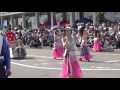 あおもり１０市大祭典２０１５　inむつ市　最終日　昼のパレード　三沢アメリカンパレード