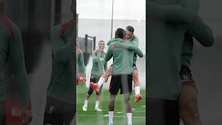 Wholesome Salah \u0026 Konate moment 🤗