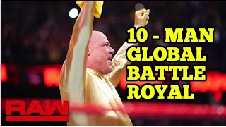 WWE 10 - Man Global Battle Royal