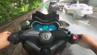 การเดินทางไปทำงานในวันฝนตก 🏍️ ☔️