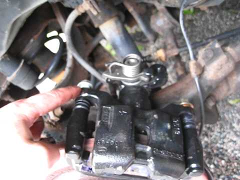 Mazda 6 Rear Brake caliper installation Mazda 6 Rear Brake caliper installation