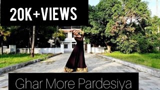 Ghar More Pardesiya | Kalank | Alia bhatt | Varun Dhawan | Dance Cover |Rddhima