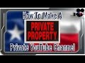 How To Make A Private YouTube Channel - 2015 How To Make A Private YouTube Channel - 2015