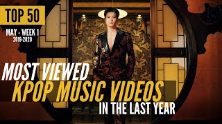 The Most Viewed Kpop Music Videos In The Last Year | May 2019-2020 (Week 1)