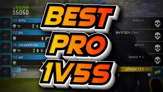 Top 30 Pro 1v5 Clutches Of All Time! ft. s1mple, Shroud, XANTARES, NiKo, FalleN \u0026 More! - CS:GO