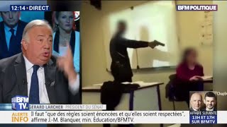 Professeure braquée à Créteil: Larcher juge cette attitude "inacceptable", "presque incroyable"