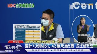 童MIS-C增8例 5歲男童併發輪狀病毒感染｜TVBS新聞