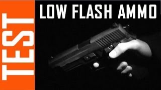 Low Flash Defensive Ammo - Marketing or Reality?