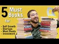 5 Best Books for Everyone | For Self Development, Startups, Investment  & Family Relations