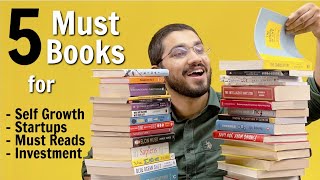 5 Best Books for Everyone | For Self Development, Startups, Investment  & Family Relations