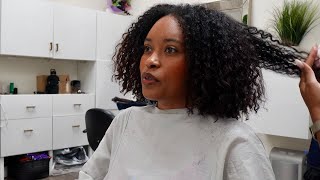 STARTING OVER: My second BIG CHOP | Natural Hair Journey | Salon : ACurlyWalk