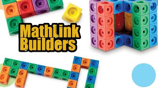 Review STEM Explorers MathLink Builders 100 Piece Set for Kids' Kindergarten STEM Activities!