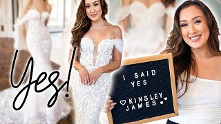 I SAID YES TO MY WEDDING DRESS!! Part 3... The Finale
