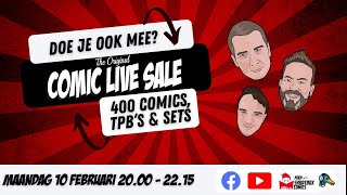 DE COMIC LIVE SALE #2 - NEW AND IMPROVED