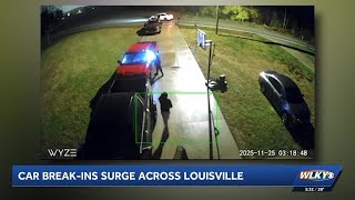 LMPD discusses how officers used technology to crack down on car thefts