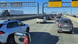 2/2/25, Trucking the I-95 Express: Oxon Hill to Fredericksburg – Big Rig Adventure! - 4K hdr Video