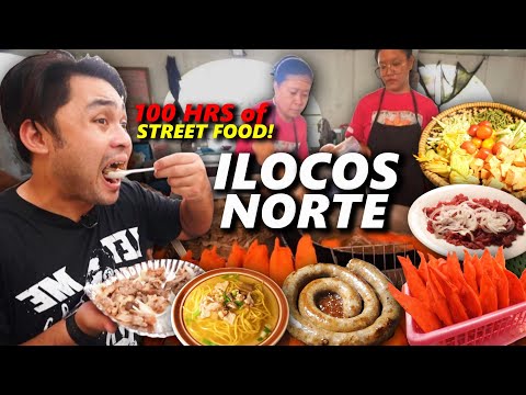 The Chui Show: ILOKANO BEST Street Food of Ilocos Norte!100 Hours of Eating! (Full Episode)