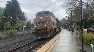 Union Pacific ILTLT Lathrop Shuttle Intermodal Train Fremont-Centerville, CA UP 5283