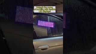 Transform Your Car with a Programmable LED Sign - Custom Text \u0026 Animation! #CarMods #ledsigns