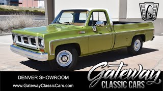 1476-DEN 1973 GMC Sierra 1500 Gateway Classic Cars of Denver