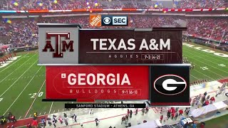 Texas A\u0026M @ Georgia (2019) Special Teams