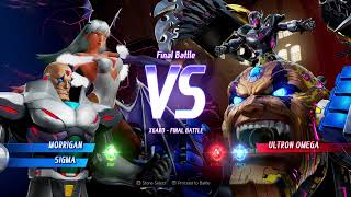 Requested MARVEL VS. CAPCOM: INFINITE Morrigan Aensland and Sigma Arcade Gameplay