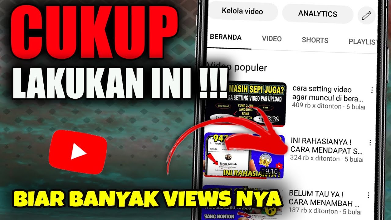 LAKUKAN SEKARANG JUGA - BIAR BANYAK VIEWER !!! Cara Mendapat Subscriber ...