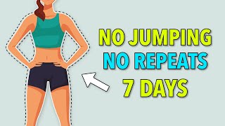 7-Day Total Body Fat Loss No Jumping, No Repeats (20 minutes)