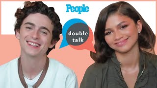 Timothée Chalamet & Zendaya on Fame, Fashion and Their Instant Chemistry on 'Dune' | PEOPLE