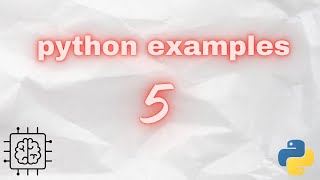 python example 5 (Create Python Program to Generate a Random Number)