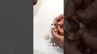 Watch my latest video where I’m machining a copper watch case