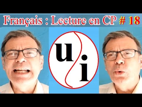 Lecture Rapide CP En Français : Ne Plus Confondre U Et I # 18 - YouTube