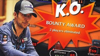 FINAL TABLE $162 Bounty Builder w/ $8,000 to 1st; 278 entries TWITCH Highlights!