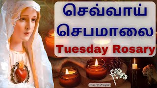 செவ்வாய் செபமாலை | Tuesday Rosary in Tamil | Holy Rosary in Tamil @rosaryprayers