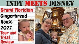 Disney's Grand Floridian Gingerbread House 2022 | Disney World Christmas | Monorail Resort Christmas