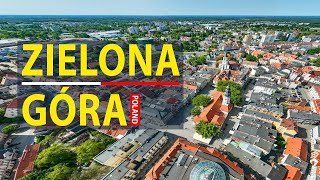 🇵🇱 Zielona Góra w 4K! Sprawdź miasto z drona