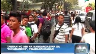 Balitaan: Tauhan ng NBI na nangangasiwa sa 'clearances', pinadadagdagan [01/09/14]