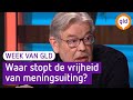 Maarten van Rossem en Sarah Boulehoual over vrijheid van meningsuiting