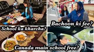 Canada main school ki fee |School ka kharcha |School ki fee |Wrong information about Canadian school