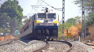 Accident Recovered EMD: UBL WDP 4B 40036 powering Mysuru bound GOL GUMBAZ EXPRESS | INDIAN RAILWAYS