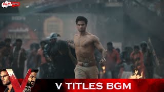 V Movie BGMs | V Titles BGM | V Sudheer Babu Fight BGM | V Sudheer Babu Entry BGM | SS Thaman BGMs