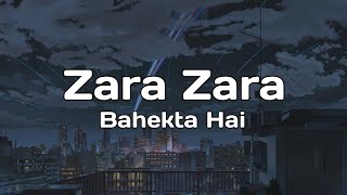 Zara Zara Bahekta Hai | Lyrics Video | Omkar & Aditya | SG MUSIC POINT