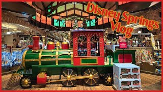 Disney Springs Christmas Vlog In January | Dinner At Polite Pig and Shopping at World Of Disney