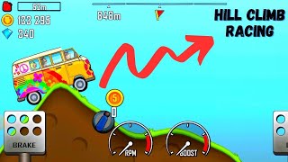 Hill Climb Racing - New Vehicle SUPER HILL CLIMBER - GamePlay Walkthrough