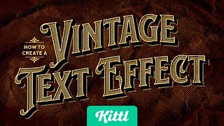 How To Make Vintage Text Effects Without Adobe Illustrator