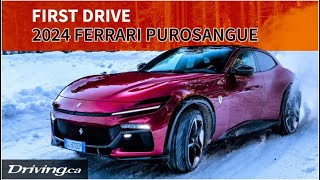 2024 Ferrari Purosangue | First Drive | Driving.ca